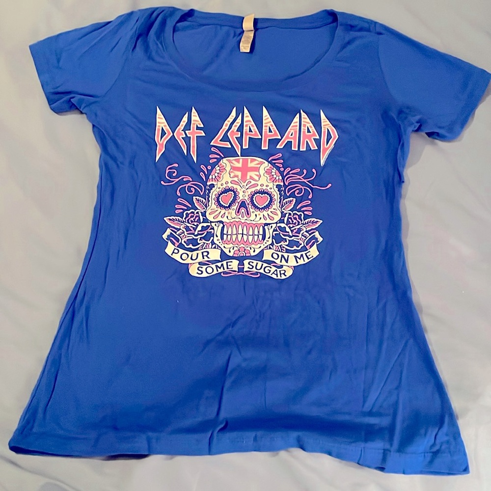 Def Leppard T-Shirt - XL Blue
